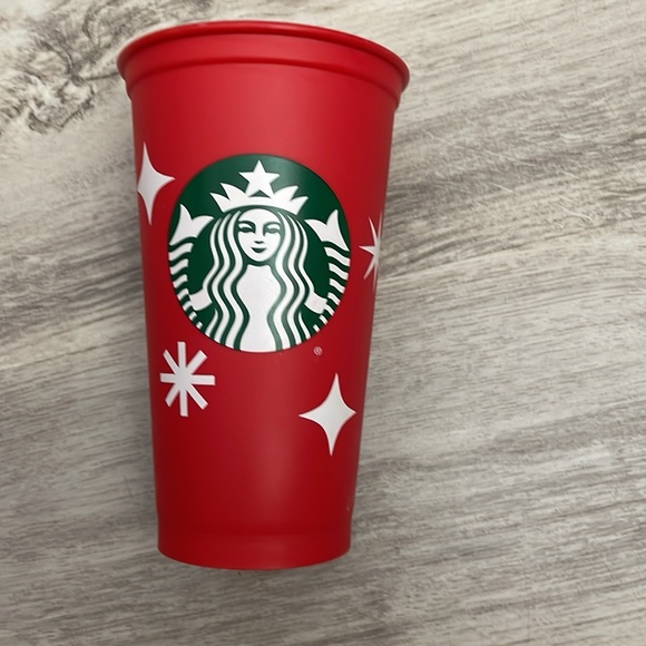 Starbucks Other - 2013 Starbucks Red 25 Years of Holiday Cup Cheer 16 Oz Hot/Cold Plastic Tumbler